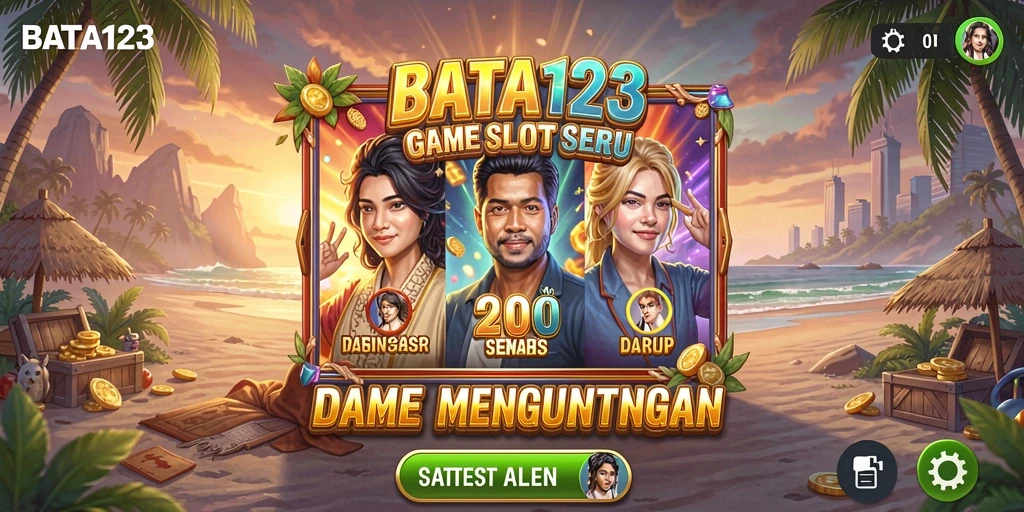 Screenshot BATA123 menunjukkan gameplay Slot yang mendebarkan.