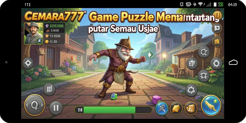 Tangkapan layar gameplay CEMARA777 dengan teka-teki menarik.