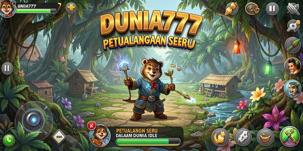 Tampilan gameplay DUNIA777 yang menarik dan interaktif.