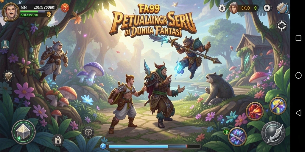 Gameplay seru FA99 menampilkan aksi petualangan yang mendebarkan.