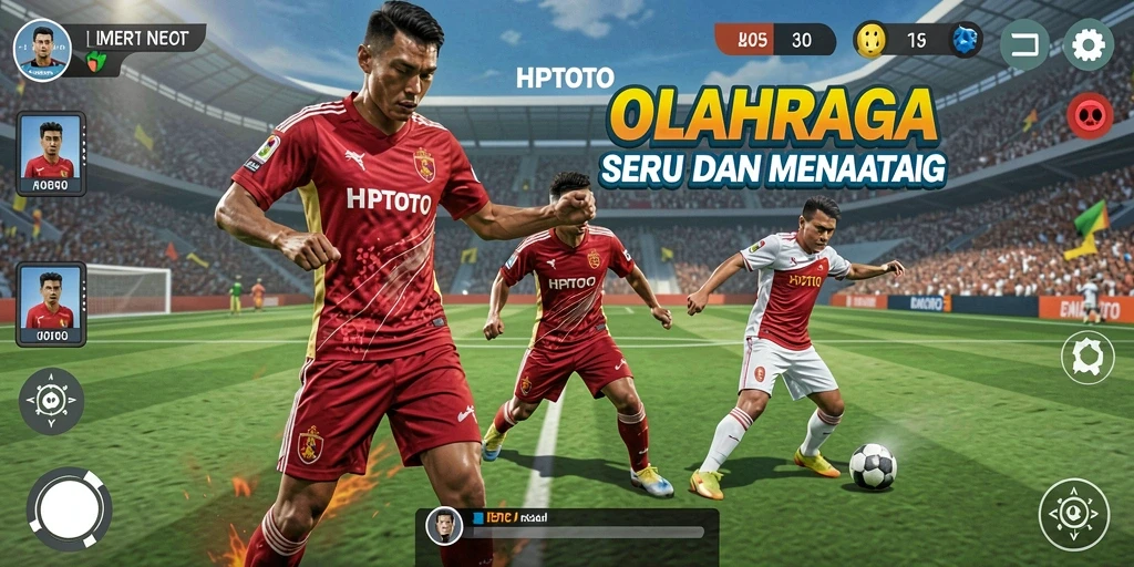 Tampilan gameplay HPTOTO yang dinamis dan mengasyikkan.