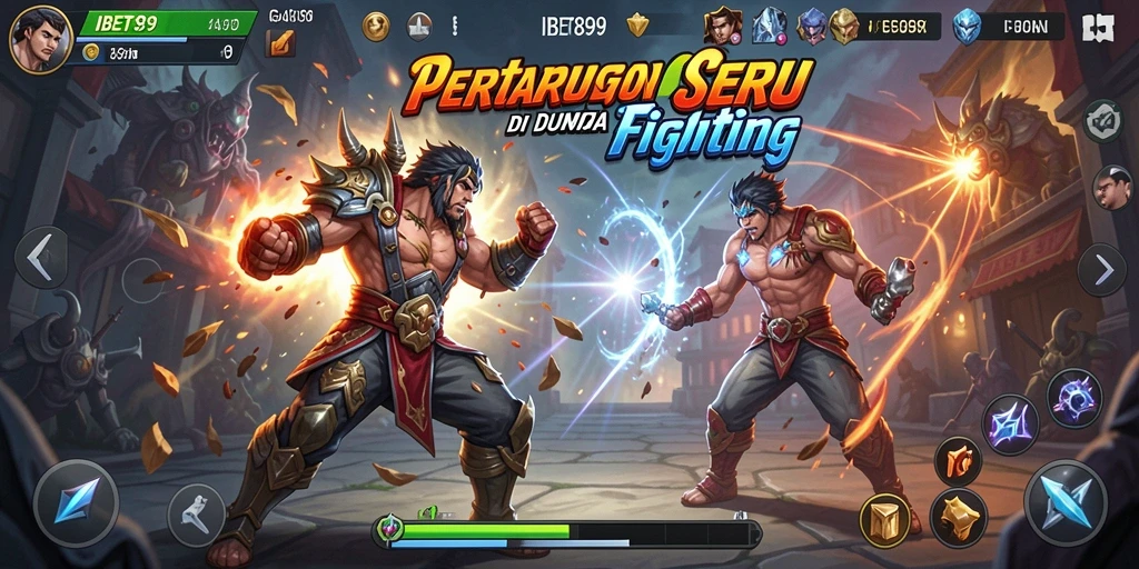 Tampilan seru pertarungan dalam IBET899 dengan karakter yang beragam.