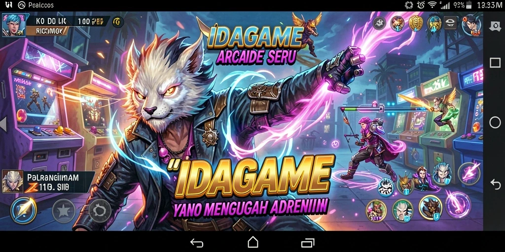 Gameplay seru di IDAGAME dengan tantangan menarik.