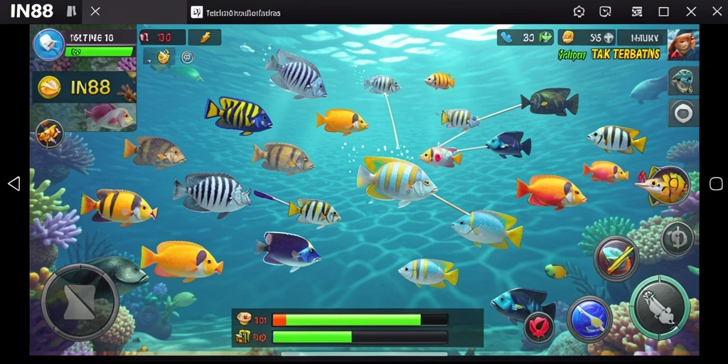 Gameplay Tembak Ikan yang seru dan menarik di IN88.