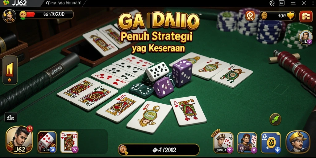 Gameplay seru dengan tampilan grafis menawan di JJ62.