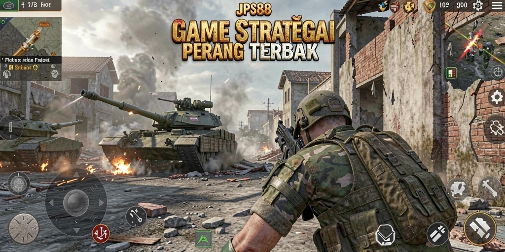 Screenshot gameplay JPS88 yang menampilkan aksi strategi yang seru.