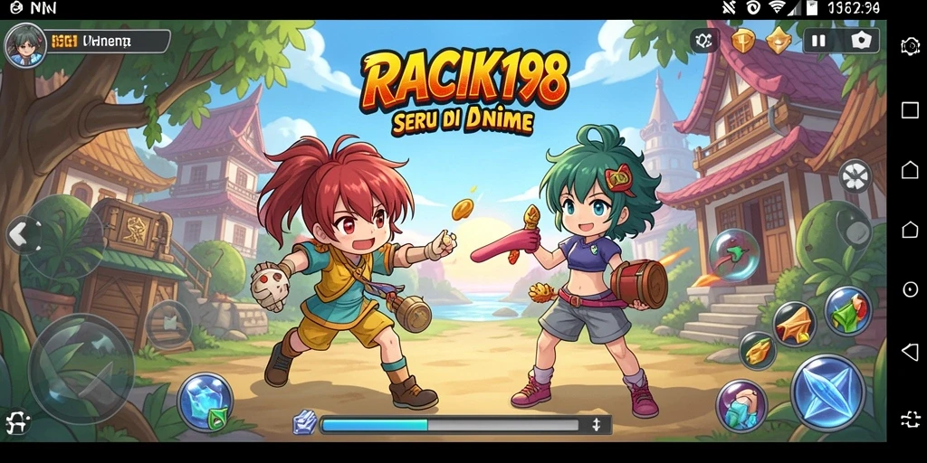 Tampilan gameplay <strong>RACIK198</strong> yang penuh aksi dan visual menarik.