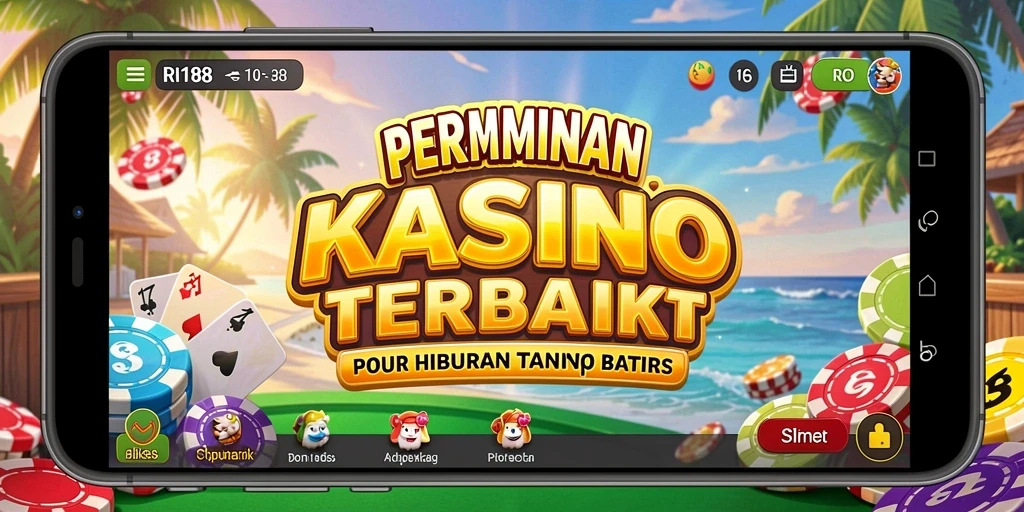 Tampilan menarik dari gameplay Kasino di RI188.