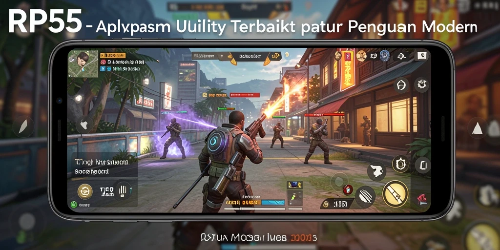 Tampilan antarmuka RP55 yang berfungsi maksimal dalam mengelola tugas sehari-hari.