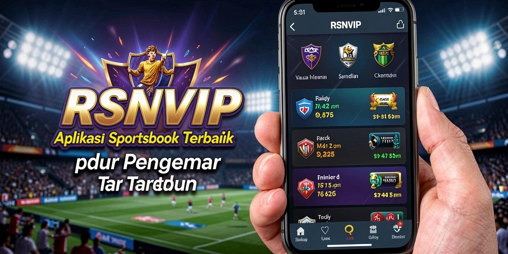 Tampilan gameplay RSNVIP yang menampilkan berbagai event taruhan olahraga.