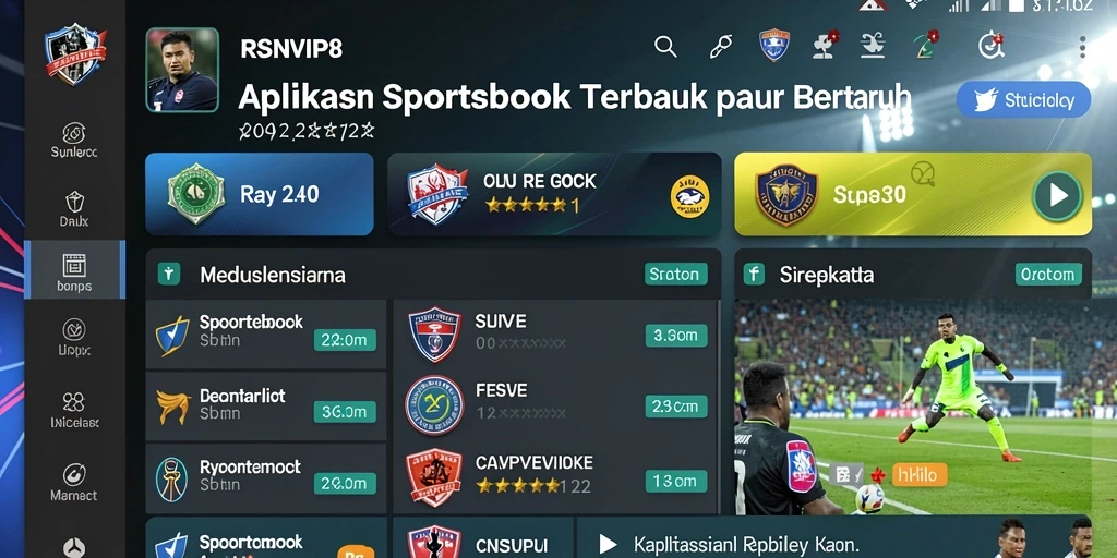 Screenshot RSNVIP8 menunjukkan betapa serunya suasana taruhan olahraga.