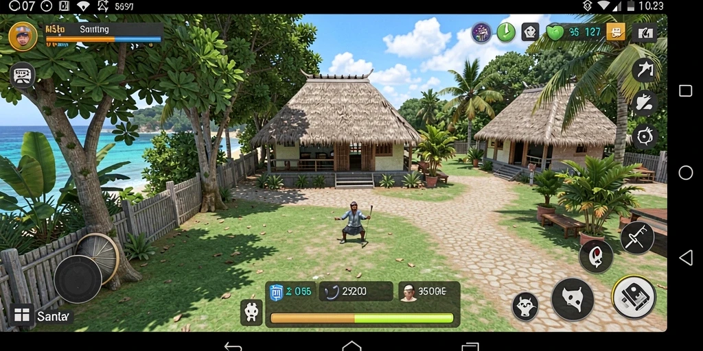 Menampilkan gameplay V07 yang seru dan menghibur.